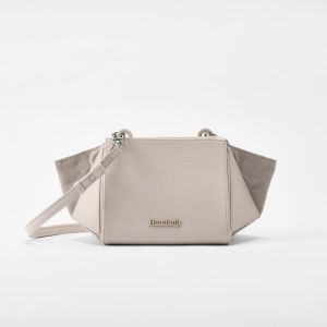 [Pretty] HuluBulu Geometric Boxy Crossbody Bag Korean Style Minimalist Shoulder Bag Water Resistant PU Leather Casual Work Daily Sling Bag for Women