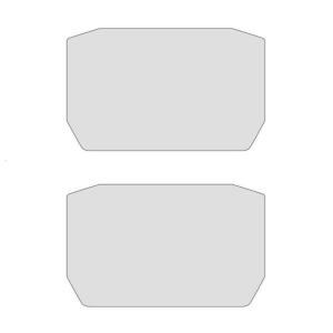 2pcs antiscratch Bảng điều khiển miếng bảo vệ màn hình cụm TPU bảo vệ màn hình miếng bảo vệ màn hình cho xe cụ tấm Auto Bike hiển thị