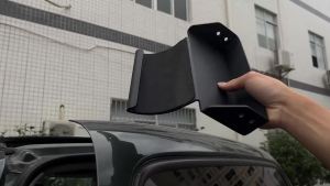 OnlyF U Car Aluminum Alloy Rear Door Tailgate Climbing Ladder Shelf Rack for Suzuki Jimny 2007-2017 Exterior Accessories Z1H5K