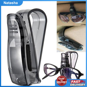 2pcs Fastener Cip Car Sun Visor Sunglasses Holder Universal Eyeglasses Clip Car Glasses Cases Ticket Card Clamp