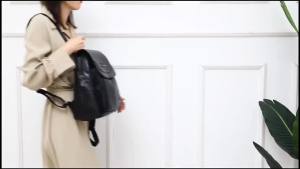 กระเป๋าเป้ผู้หญิงจิงโจ้แท้ 2025 กระเป๋าคุณแม่หนังแท้ความจุขนาดใหญ่แบบใหม่กระเป๋าเป้สะพายหลังผู้หญิงหนังนิ่มอเนกประสงค์