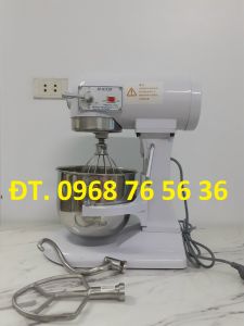 Máy trộn bột 5 lít Máy đánh trứng đa năng có 3 tay đánh 3 tốc độ - Bảo hành dài hạn