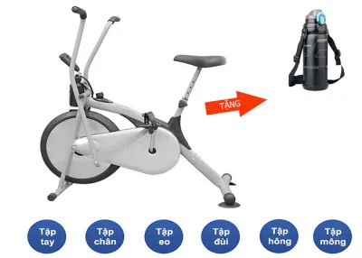 Xe Đạp Tập Thể Dục Liên Hoàn Tay Chân Đa Năng K4090 Đại Nam Sport + Tăng Kèm Bình Giữ Nhiệt Inox Cao Cấp
