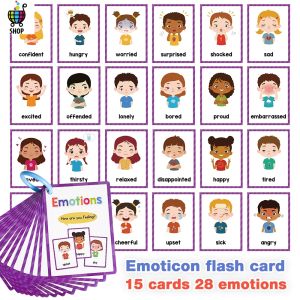 My Daily Routines English&Chinese Learning Words Flash Cards Educational Toy Kids Children Pocket Card