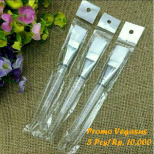 Kuas Masker Wajah/Kuas kue bening serbaguna Berbagai keperluan1 Pcs - Aurora Store(COD) - Kuas Masker Serbaguna Bening 17cm - Aplikasikan Masker Wajah dengan Mudah (READY Warna Bening)