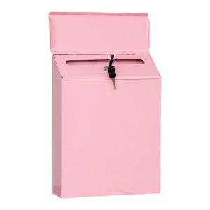 Phong Cách Cổ Sắt Hộp Thư Với Khóa Chìa Khóa Treo kim loại ngoài trời Hộp Thư Trang Trí Thích Hợp Cho hàng rào vườn Phía Trước Cửa