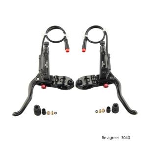 Power Close Brake Handle Electric Bike Brake Handle with 2 pin Waterproofs Connector for Electric Bike/Fold Bike/Scooter