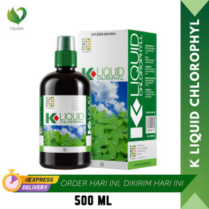 K Liquid Chlororphyll Minuman Detox Tubuh | Klorofil 500 Ml Original