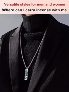 Titanium Steel Pendant Necklace Hollow