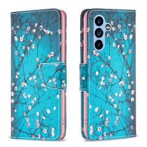 For Samsung Galaxy A54 A34 A04S A24 A14 5G Cover Samsung A14 4G Painted Pattern Cartoon Phone Case Leather Wallet Card Slot Flip Case Casing