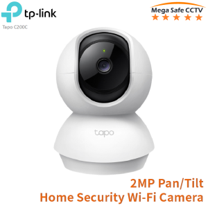 TP Link Tapo C200C 1080P Smart Wi-Fi Security Camera with Person & Baby Crying Detection 360° View Night Vision 40ft 2-Way Audio Works with Alexa/Google Local & Cloud Storage