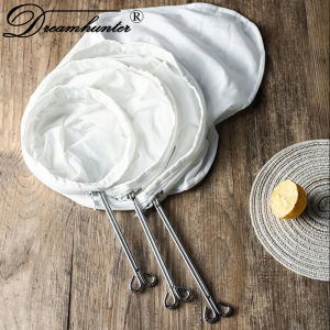 Dream Hunter Reusable Mesh Coffee Filter Nut Milk Bag Strainer for Soy Juice Herb Tea Drip Coffee Strainer Kitchen Tool