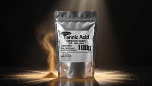 Tannic Acid Tannic Acid Powder 99% Pure Metal Restoration (100g(3.5oz))    Rust Conversion Wood Aging Leather Craft Easy Mixing Moisture Barrier Pouch