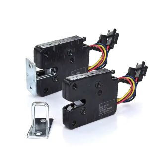 NALANILI DC 3V-24V Solenoid Lock 50KG Holding Force Durable Electric Lock Mini Universal Access Control Lock Mailbox