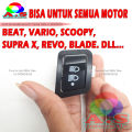 Tombol Saklar DIM 3 Fungsi 3 Titik Untuk Mematikan Lampu Depan Motor Honda. 