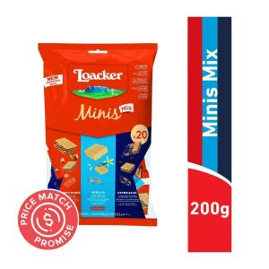 Loacker Classic Minis Biscuit and Wafer Cookies - Mix