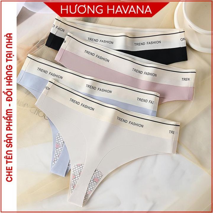 Quần lót nữ lọt khe không viền, bản lưng to kiểu thể thao sexy FLQ213 ...