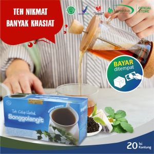 Teh Celup Songgolangit Pereda Pegal Linu Herbal Tazakka
