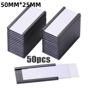 20/30/50pcs Magnetic Label Holder/Price Tag Holder Magnetik/Pelindung Kartu Holders Label Magnetik