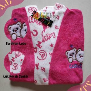 Kimono Handuk Anak Size M / 4-5 Tahun  / Jubah Mandi Anak  - Millieshop