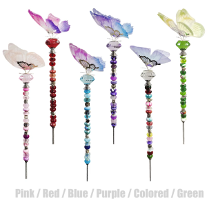 Artistic Fairies Garden Stake Craft Materials Gardens Decorative Ground Stake For Yard Patios Handmade Enthusiasts Gift