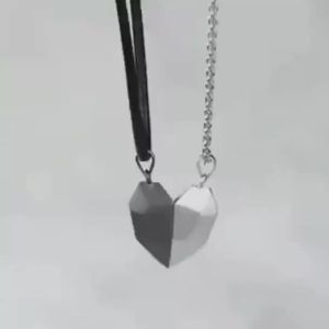 Kalung Couple Magnet Sepasang Kalung Pasangan Kalung Couple Best Friend Bentuk Hati
