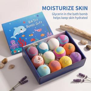 Kids Bath Bombs Set With Surprise Toys Handmade Colorful Bubble Bath Balls Relaxing Funny Perfect Birthday Spa Gift For Children2026