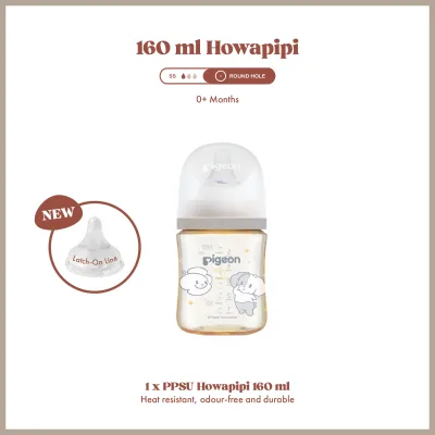 【💯PIGEON Bottle Bundle / Single Unit】Day One 🍃 SofTouch™ Wide-Neck Botol Susu Bayi Original Anti-Kolik