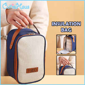 Cutiehaus 680ml 2 Layer 304 Stainless Steel Thermal Lunch Box Container And Portable Insulation Lunch Bag 2 Lapisan 304 Bekas Makan Dan Beg