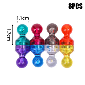 10PCS Mini Multifunctional Silver/Gold/Black Thumbtack Home Whiteboard Kitchen Refrigerator Office Thumbtack