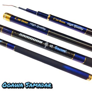 Joran Ogawa Samadar Carbon Tegek Ringan 450/540cm Warna Biru