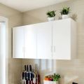 EXINHOME Kitchen Hanging Cabinet Wall Balcony Bedroom Mounted Storage. 