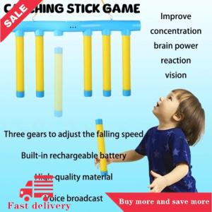 [COD] Adults Kid Catching Sticks Game Falling Sticks Catching Sensory Toy Drop Catch Win Reaction Training Reflex Challenge Party Game
