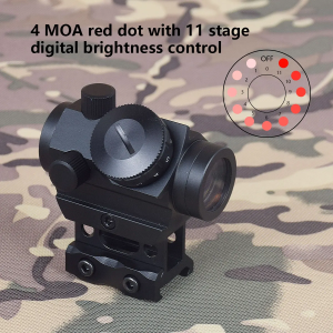 【Shipping From Philippines/COD】100% Original Tactical 3 MOA Red Dot Sight 1X20mm Optical Scope Sight High-quality Sight for 20mm Mount with Free Battery