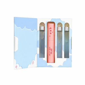 ITLL Aurora03 Eau de Womens Premium Parfum Set 40ml Pink Refillable Spray with 3 Refill Vials