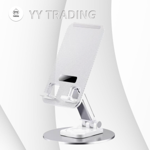 ที่วางมือถือ แท่นวางมือถือ แท่นวางมือถือ ที่ตั้งโทรศัพท์ แบบตั้งโต๊ะ 360 องศา ปรับหมุนได้ พับเก็บได้ ขาตังโทรศัพท์
