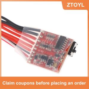 【ZTOYL】 Micro ESC 10A 15A 20A 30A chải ESC RC ESC điện tốc độ điều khiển cho Diy Mini 1 16 1 18 1 24 RC Xe thuyền TANK W phanh
