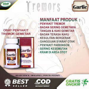 Walatra Black Garlic Kapsul Premium - Obat Parkinson & Tremor dengan Nano Technology