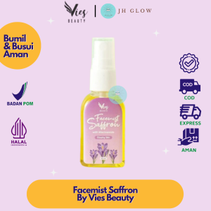 Face Mist Safron Vies Beauty 30 ml dengan Niacinamade & Collagen