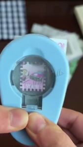 Máy Bấm Tem Hình Răng Cưa May Bells Máy Dập Nổi Tem Bưu Điện Handmade Làm Thiệp Scrapbook Sticker
