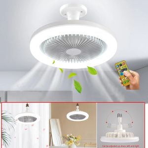 Lampu Kipas Angin Remote 2in1 36W / Lampu LED Plafon Fan Ceiling Remote Control