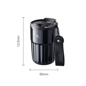 Redchef 400ml Ceramic Liner Coffee Cup with Straw Flask Hot And Cold Tumbler