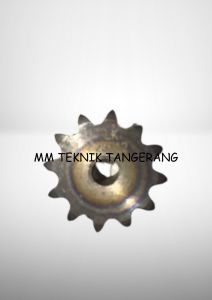 Sprocket RS 25 x 11 T Gear Rantai Single Gir gigi Z 11T RS25 -1 25Z11 25X11T 25-1 tipe B