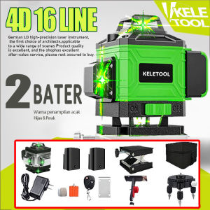laser bangunan waterpass laser keramik Laser level 4d 16 line digital meteran laser