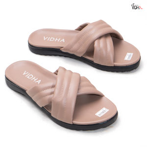 Sandal Slip On Wanita Rahayu Sendal Platfrom Puffy DN02