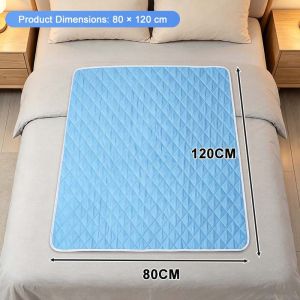 120*150cm Waterproof Bedsheet Protector Cadar Kalıs Air Washable Urine Mat Mattress Shield For Baby Elderly Women Infant