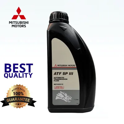 Mitsubishi Motors ATF SP III Automatic Transmission Fluid 1L - Genuine Friction Characteristics & Excellent Shifting Performance
