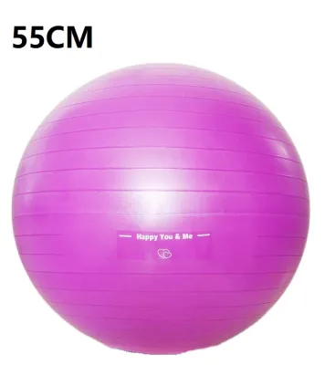 Professional Grade 55cmPremium Anti-Burst Gym Ball Yoga Ball Anti-burst yoga ball swiss ball Extra Thick Stability Balance Ball Professional Grade Anti Burst & Slip Resistant Balance