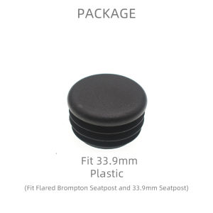 TWTOPSE 31.8 33.9mm Folding Bike Seat Post Plug For Brompton Flared Seatpost End Pad 3SIXTY PIKES Dahon Fnhon Crius Bicycle Rubber Protector Part