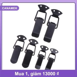【CANAMEK】 2 cái chốt Bắt Vịt-Miệng khóa móc gỗ hộp hasps kẹp sắt mùa xuân bắt Clasp nạp vẽ chuyển đổi kẹp hasps